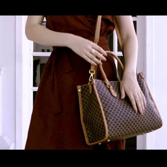 Women’s PU Leather Vintage Tote Handbag New Satchel Purse - Picture 4 of 14